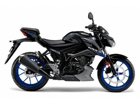Suzuki Motorrad Orangenes Motorrad